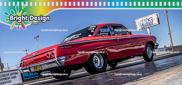Twilight Nationals @ MIldura Saturday 18 February 2023  (18123)  409 BUB409 CHEVY TAYLOR