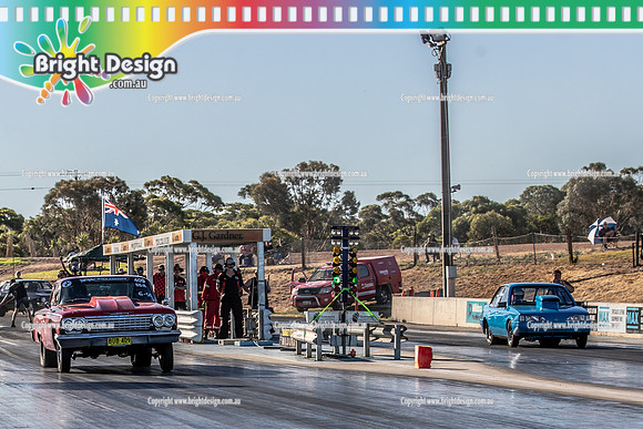 Twilight Nationals @ MIldura Saturday 18 February 2023  (19877)  409 BUB409 CHEVY TAYLOR  TTT YNOT 247 TONY TEDESCO