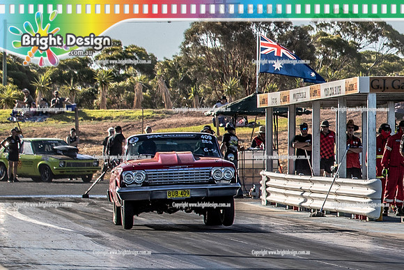 Twilight Nationals @ MIldura Saturday 18 February 2023  (19870)  409 BUB409 CHEVY TAYLOR