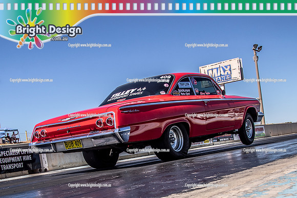 Twilight Nationals @ MIldura Saturday 18 February 2023  (18126)  409 BUB409 CHEVY TAYLOR