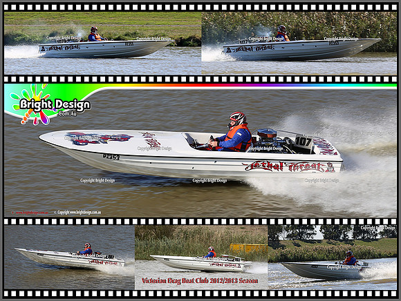 LETHAL THREAT v3 Bright Design Multi Image Design - film Stripe Design