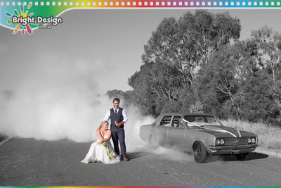 iDO Luke & Shannon Wedding Photography Bright Design 17 March 2018 (1050) V2 b&w Selective colour