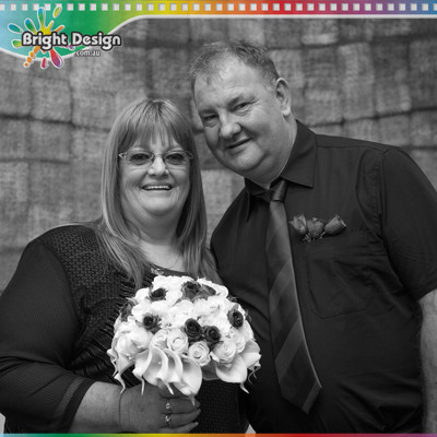 iDO 2016 09 Sept 07 Chrissy & Murray Evans Wedding BDMP0059 B&W