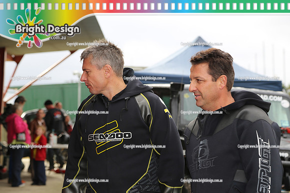 Victorian Drag Boat Club 6 sec Hydro Shoot Out Club Race Day 19 April 2013 Bright Design  (1033)  JETSKI CROWD