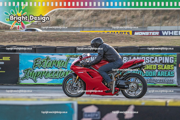 Fast Friday @ Calder Park Drag Racing 16 January 2026 (186451) BIKE RED CATI TBC