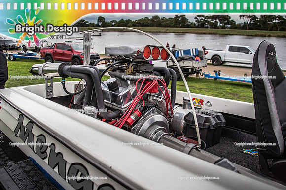 VDBC Victorian Drag Boat Club @ NWSC 24 April 2026 (23089) MENACE ENGINE Rob Comben
