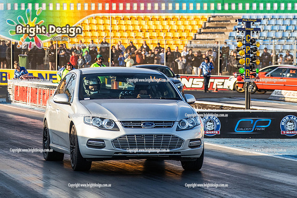 Fast Friday @ Calder Park Drag Racing 16 January 2026 (186197) SILVER FORD TBC