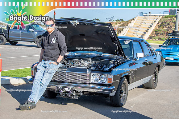 SMDC 10 2025 Street Machine Drag Challenge Oct Nov 25 BDMP0195 CREW SCRMNG CHRIS STAFFORD