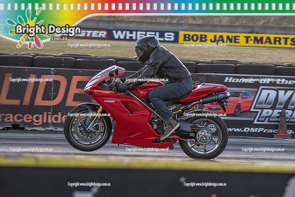 Fast Friday @ Calder Park Drag Racing 16 January 2026 (186448) BIKE RED CATI TBC