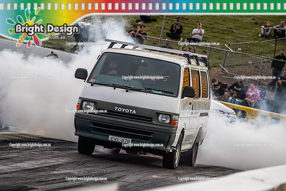 Fast Friday @ Calder Park 9 October 2026 (196469) EVL78b toyota van