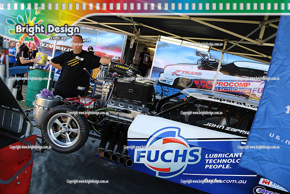 Slamfest @ Fuchs SC Raceway Portland Rnd2 SAT 16 Feb 2013 Bright Design (2030) ZAPPIA PITS