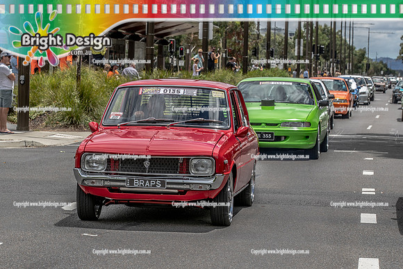 Summernats 34 Thursday 6 Jan 2022  BDMP0540  BRAPS City Cruise