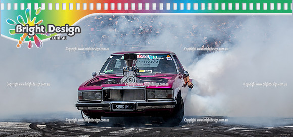 Summernats 29 SATURDAY 8 Jan 16  BDMP5225  SMOKINU