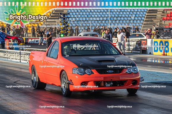 Fast Friday @ Calder Park Drag Racing 16 January 2026 (186116) ORANGE UTE TBC
