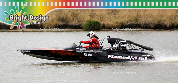 VDBC @ NWSC Rnd 1 Drag Boat Racing  Jan 2013  (1081) FLAMED & FLAT