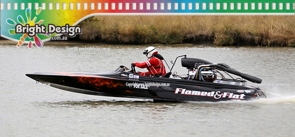VDBC @ NWSC Rnd 1 Drag Boat Racing  Jan 2013  (1083) FLAMED & FLAT
