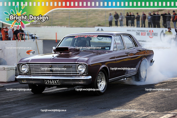 aa Calder Park Off Street Drag Racing by Bright Design  FRI 16 Nov 12 (1069) 1968XT DANDY ENGINES