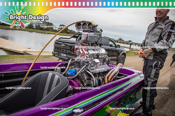 VDBC Victorian Drag Boat Club @ NWSC 24 April 2026 (23099) ENGINE CREW Mad Az Aaron Pega
