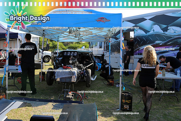 Slamfest @ Fuchs SC Raceway Portland Rnd2 SAT 16 Feb 2013 Bright Design (2027) OROURKE PITS