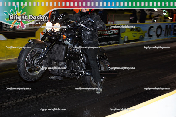 ANDRA Street Outlaws Drag Racing Quals Rnd 4 @ Calder Park  5 August 2014 (23354)  BIKE