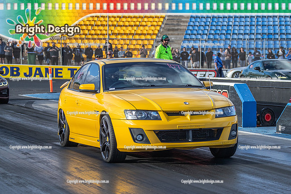 Fast Friday @ Calder Park Drag Racing 16 January 2026 (185870) YELLOW VE CLUBSPORT TBC