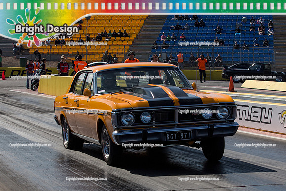 ANDRA Street Outlaws Drag Racing Quals Rnd 5 @ Calder Park 24 September 2014 (24185)  KGT871