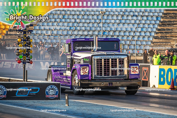 Fast Friday @ Calder Park Drag Racing 16 January 2026 (186281) 92 ANTHONY TRINGALI RACING TRUCK