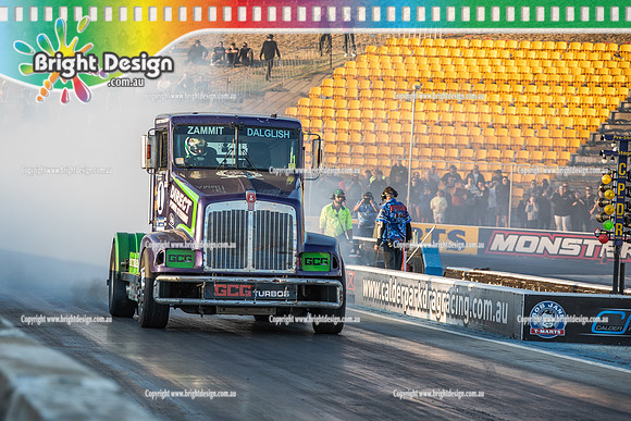 Fast Friday @ Calder Park Drag Racing 16 January 2026 (186293) ZAMMIT DALGLISH TRUCK
