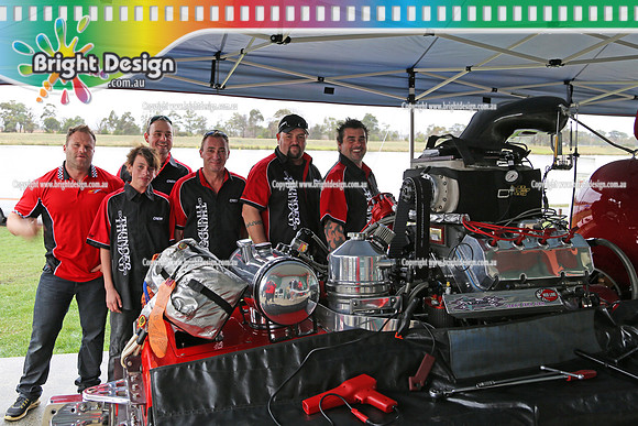 Victorian Drag Boat Club 6 sec Hydro Shoot Out Club Race Day 19 April 2013 Bright Design  (1001)  PUBLISHED DRAGWAY
