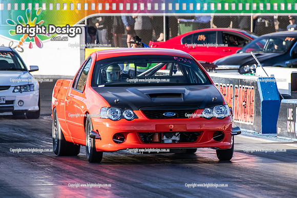 Fast Friday @ Calder Park Drag Racing 16 January 2026 (186114) ORANGE UTE TBC