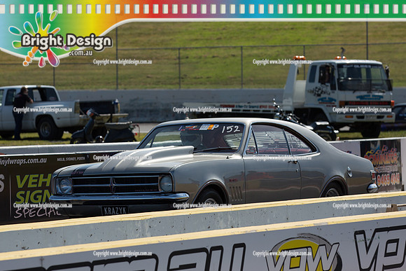 ANDRA Street Outlaws Drag Racing Quals Rnd 5 @ Calder Park 24 September 2014 (24055)  KRAZYK