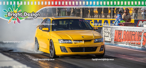 Fast Friday @ Calder Park Drag Racing 16 January 2026 (185863) YELLOW VE CLUBSPORT TBC