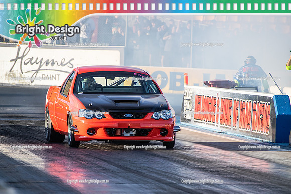 Fast Friday @ Calder Park Drag Racing 16 January 2026 (186108) ORANGE UTE TBC