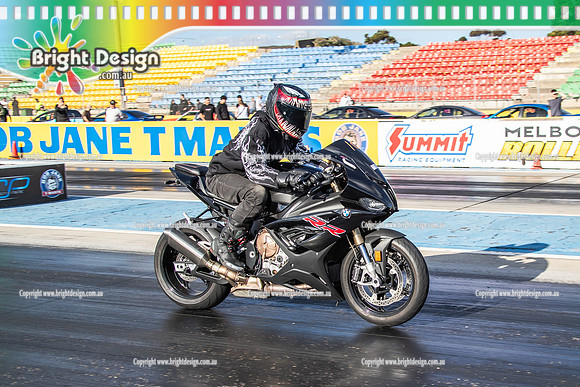 Fast Friday @ Calder Park Drag Racing 16 January 2026 (185400) BIKE BLACK BMW TBC