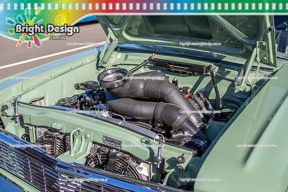 SMDC 10 2025 Street Machine Drag Challenge Oct Nov 25 BDMP0212 04965M JOEL BEATSON engine bay
