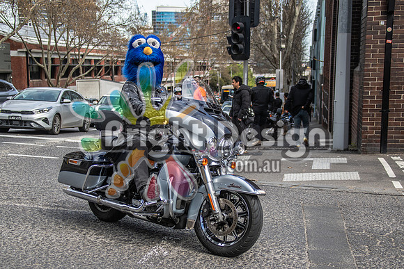 Joe Rascal Harley Davidson Melbourne UNITED WE RIDE 12 Septemeber 2026 (1283) COOKIE MONSTER
