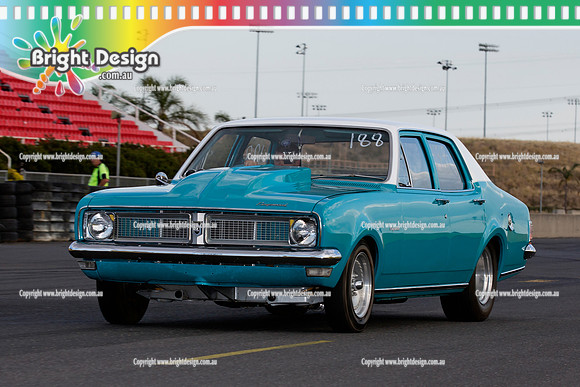 ANDRA Street Meet @ Calder Park Raceway  FRI 10 Jan 2014  (5713)  ENTRANT 188 LIGHT BLUE TBC
