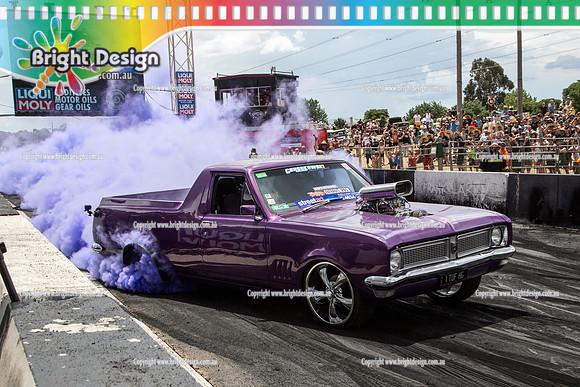 Summernats 28 Sunday 4 Jan 2015  BD  (8097)  1TUFHG BURNOUT