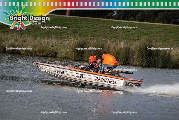 VDBC Victorian Drag Boat Club @ NWSC 24 April 2026 (22788) RAIZIN HELL Tim McNamara
