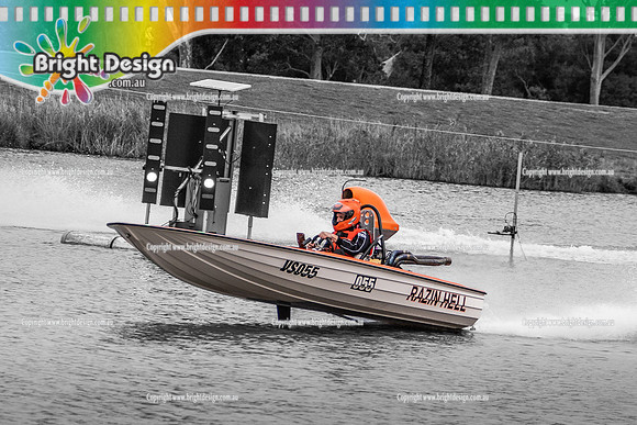 VDBC Victorian Drag Boat Club @ NWSC 24 April 2026 (23025)-2 RAIZIN HELL Tim McNamara