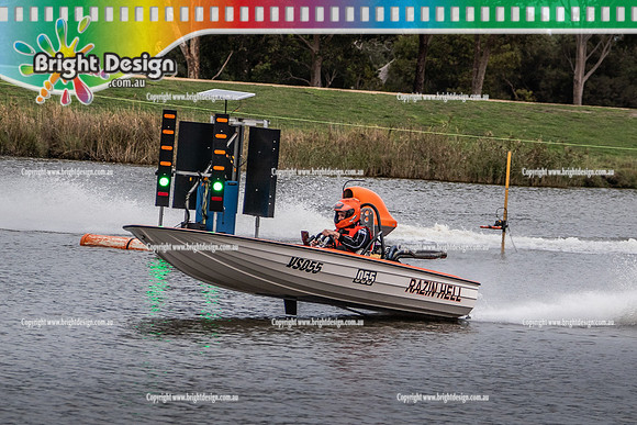 VDBC Victorian Drag Boat Club @ NWSC 24 April 2026 (23025) RAIZIN HELL Tim McNamara