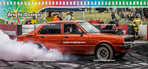 Summernats 34 Friday 7 Jan 2022  BDMP4380  FECKED BURNOUT