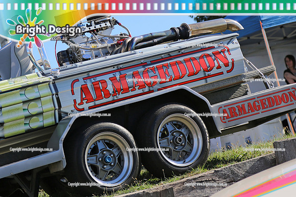 vdbc Nationals  Boat Races  Hot Rod Show  March 2013  Bright Design  (1149)  ARMAGEDDON