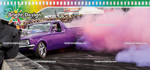 Summernats 29 SATURDAY 8 Jan 16  BDMP7007  1TUFHG BURNOUT