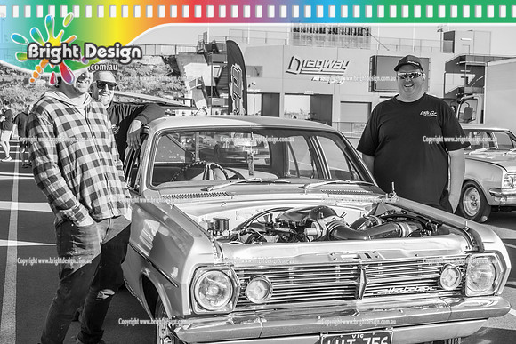 SMDC 10 2025 Street Machine Drag Challenge Oct Nov 25 BDMP0177-2 B&W CREW IHT756 HEATH CARROLL