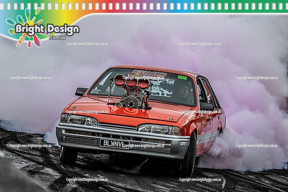 Summernats 34 Friday 7 Jan 2022  BDMP3336  BLWNVL BURNOUT