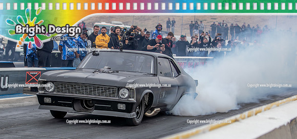 Street Outlaws NPK No Prep Kings vs Australia @ Calder D2 19 March 2023 (148433) SHAWN MURDER NOVA