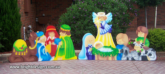 9-40 TD-05 w Traditonal Christmas Handmade Garden & Roof Christmas Decoration
