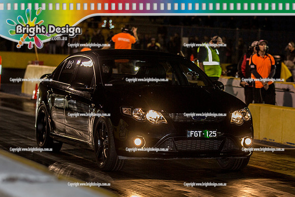 King of the Hill Off Street Drag Racing @ Calder Park Drag Racing Fri 13 May 2016  (54377)  FGT125