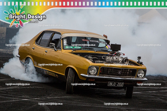 Summernats 28 Sunday 4 Jan 2015  BD  (8242)  BLO202 BURNOUT